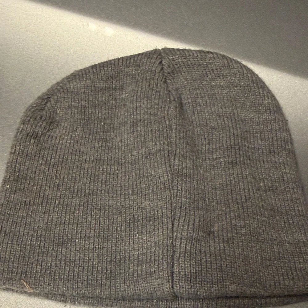 Gray Superhero Kids/Toddler Beanie | EUC